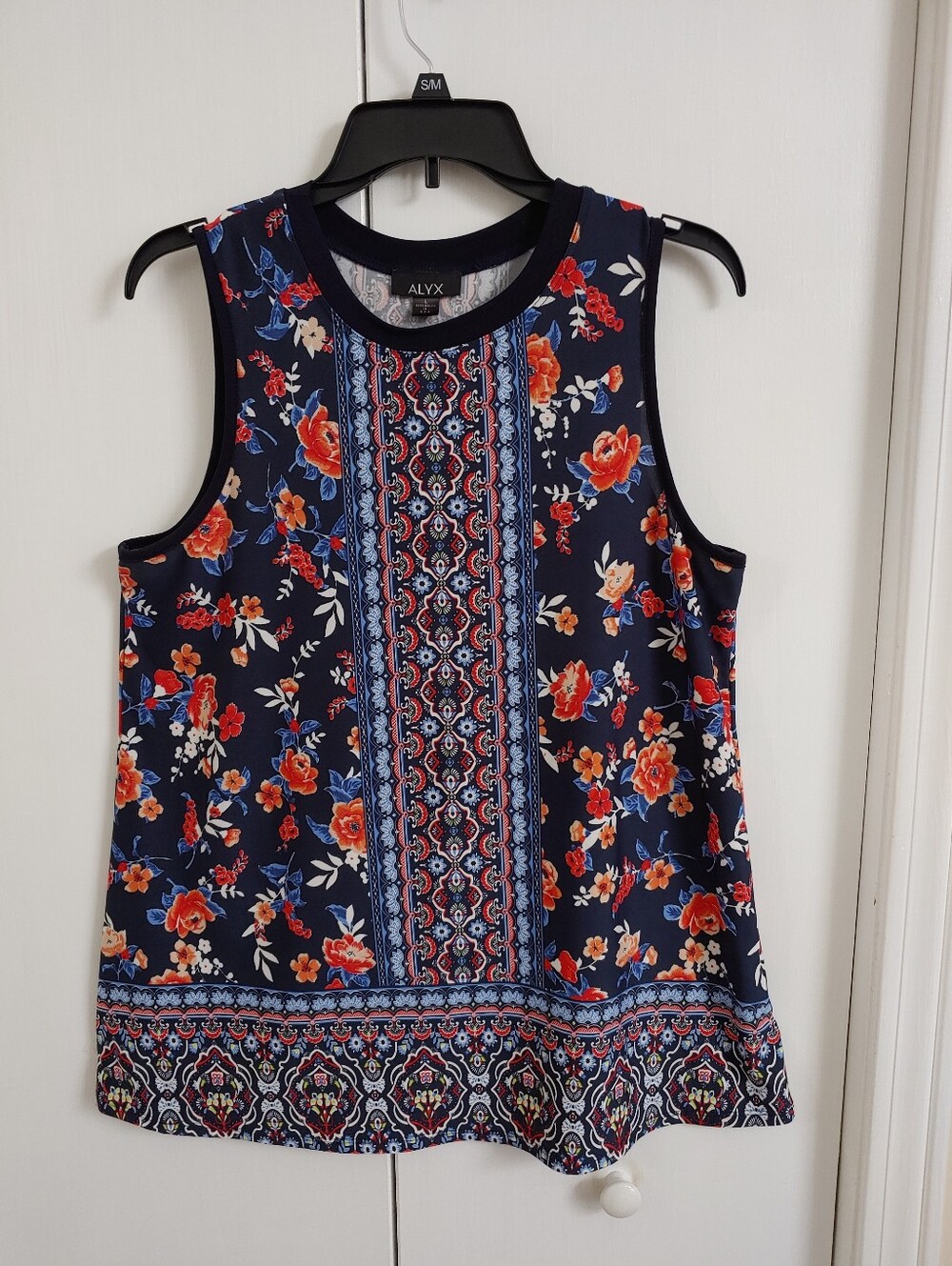 Alyx Women' s Printed Sleeveless Top - Size Large